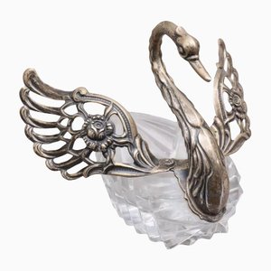 Bonbonniere Swan de plata