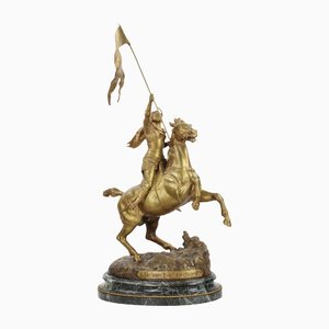 Conrad Portalis, Knight on Horseback, Bronze