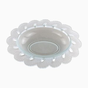 Art Deco Style Glass Fruit Bowl