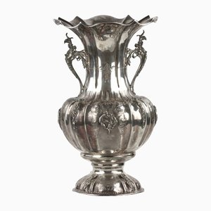 Vintage Silver Vase