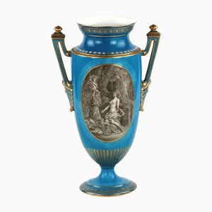 Painted Vase from Imperial Porcelain Factory, 1800s