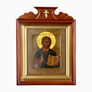 Savior Almighty Icon, 19th Century