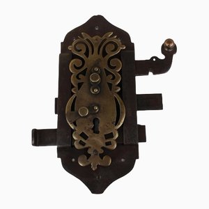 Antique Islamic Hand Forged Door Latch