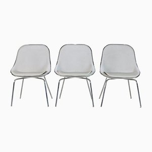 Conference Dining Chairs by Antionio Citterio for B&B Italia / C&B Italia, Set of 3