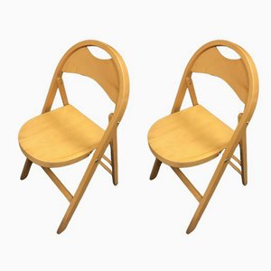 B 751 Folding Chairs from Thonet, Set of 2