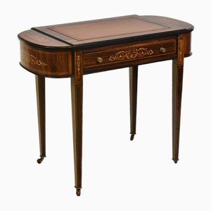 Edwardianischer Damen-Schreibtisch aus Palisander von Maple & Co