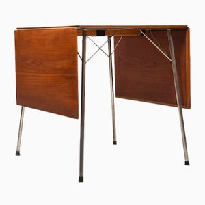 Table Modèle 3601 en Teck par Arne Jacobsen pour Fritz Hansen
