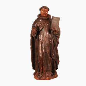 St. Anthony of Padua, 17th Century, Wooden Sculpture