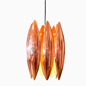 Copper Kastor Pendant Lamp by John Hammerborg for Fog & Menup