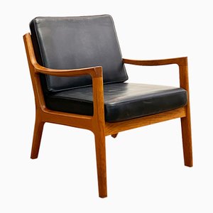 Mid-Century Modern Lounge Chair by Ole Wanscher for Poul Jeppesens Møbelfabrik, 1960s