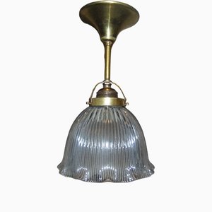 Art Deco Messing Lampe