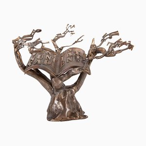 Modern der Wind der Weisheit Bronze Skulptur