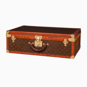 French Monogram Canvas Suitcase from Louis Vuitton, 1970s
