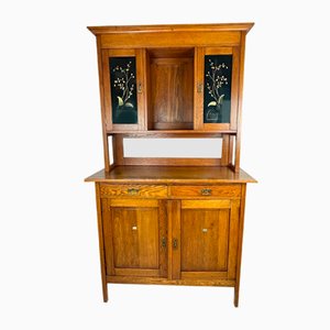 Antique Wooden Display Cabinet