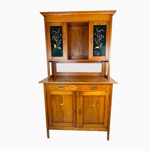 Antique Wooden Display Cabinet