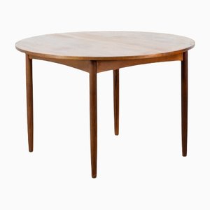 Mid-Century Extendable Round Teak Dining Table from G-Plan, 1960s
