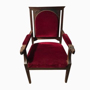 Fauteuil Trône Antique Baroque