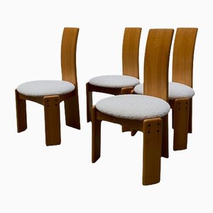 Italian Dining Chairs in the Style of Mario Marenco, 1970s, Set of 4