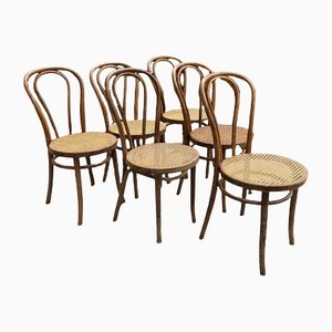 Cane Chairs, Set of 6