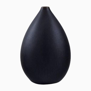 Glazed Ceramic Drop Shaped Vase by Carl-Harry Stålhane for Rörstrand