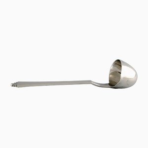 Sterling Silver Pyramid Sauce Spoon from Georg Jensen