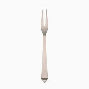 Sterling Silver Pyramid Meat Fork from Georg Jensen