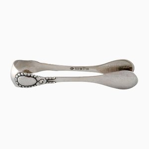 Hammered Silver Sugar Tong by Evald Nielsen, 1925