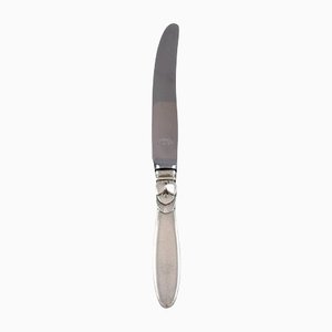 Sterling Silber & Edelstahl Cactus Lunch Messer von Georg Jensen