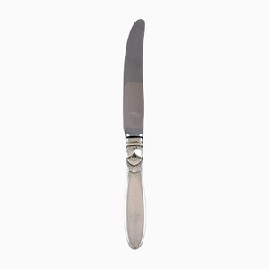 Sterling Silver & Stainless Steel Cactus Lunch Knife from Georg Jensen