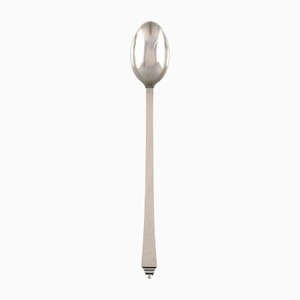 Sterling Silver Pyramid Latte or Ice Tea Spoon from Georg Jensen