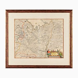 Frederick Dewitt, Map, Engraved, Framed