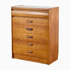 Danish Style Teak Chest of Drawers from William Lawrence of Nottingham, 1960s