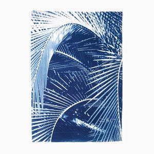 Botanical Garden Palm Leaves Still Life, 2021, Print