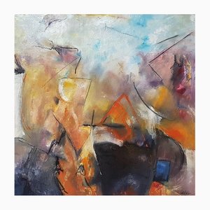 Kate Bell, The Listening Land, 2020, Pintura al óleo