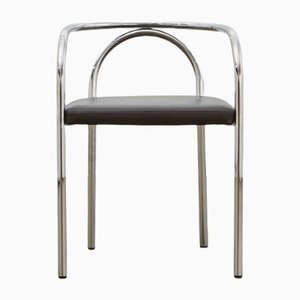 Ph Chair, Chrome, Leather Extreme Mocca