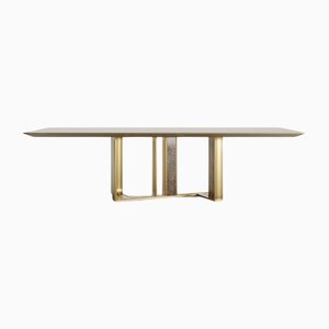 Phoenix Dining Table with Olive Top from Jetclass
