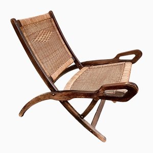 Water Lily Seat in Straw by Gio Ponti for Reguitti Brothers, 1960s