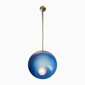 Blue Oyster Wall Mounted Lamp by Carla Baz