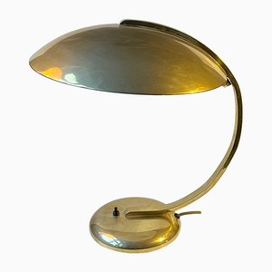 Bauhaus Brass Desk Lamp by Egon Hillebrand, 1940s