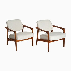 Ascot Easy Chairs by Folke Ohlsson for DUX, 1950s, Set of 2