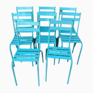 Garden Chairs from Art-Prog, 1950s, Set of 8