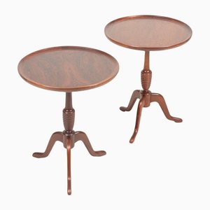 Mid-Century Side Tables in Rosewood, Denmark, 1950s, Set of 2