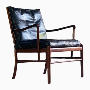 Rosewood 149 Colonial Chair by Poul Jeppesens for Møbelfabrik for Ole Wanchen, 1950s