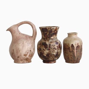 Ceramic Pieces by Bode Willumsen, 1930s, Set of 3