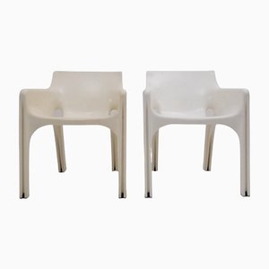 Gaudì Chairs by Vico Magistretti for Artemide, Italy, 1970s, Set of 2