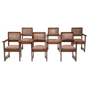 Fauteuils Modernes, Pays-Bas, 1940s, Set de 6