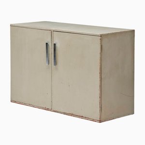 Mid-Century Modernist Grey Painted Wood Sideboard by Gerald Summers, 1930s