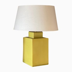Vintage Yellow Table Lamp