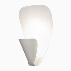 Lampada da parete B206 bianca di Michel Buffet per Indoor