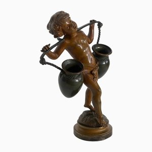 Auguste Moreau, Le Petit Porteur d'Eau, spätes 19. Jh., Bronze